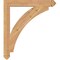 Ekena Millwork Thorton Arts & Crafts Smooth Bracket, Western Red Cedar, 3 1/2"W x 30"D x 34"H BKT04X30X34THR03SWR - alternate 3